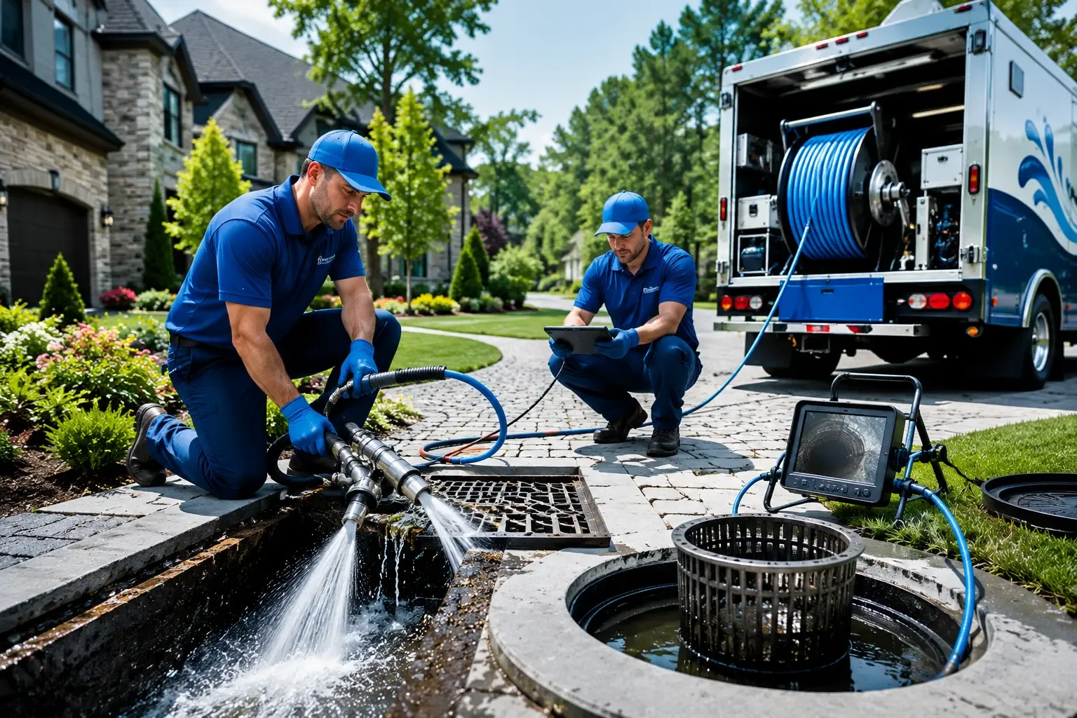 Local outdoor drain cleaning professionals in Southfield, MA